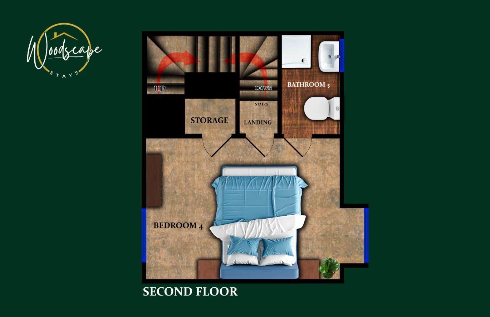 Woodscape - Relaxing Retreat, 4 Bed, 3 Bath House, Off Road Parking, Fast Wifi, Close To Centre