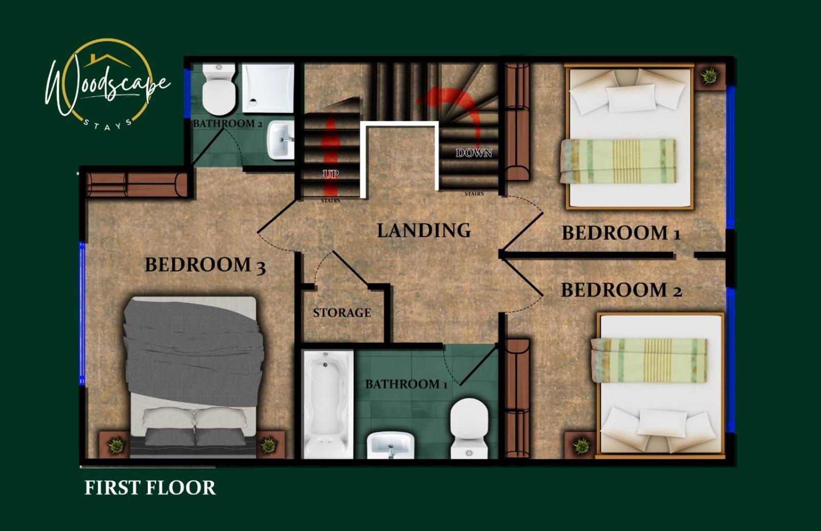 Woodscape - Relaxing Retreat, 4 Bed, 3 Bath House, Off Road Parking, Fast Wifi, Close To Centre Birmingham